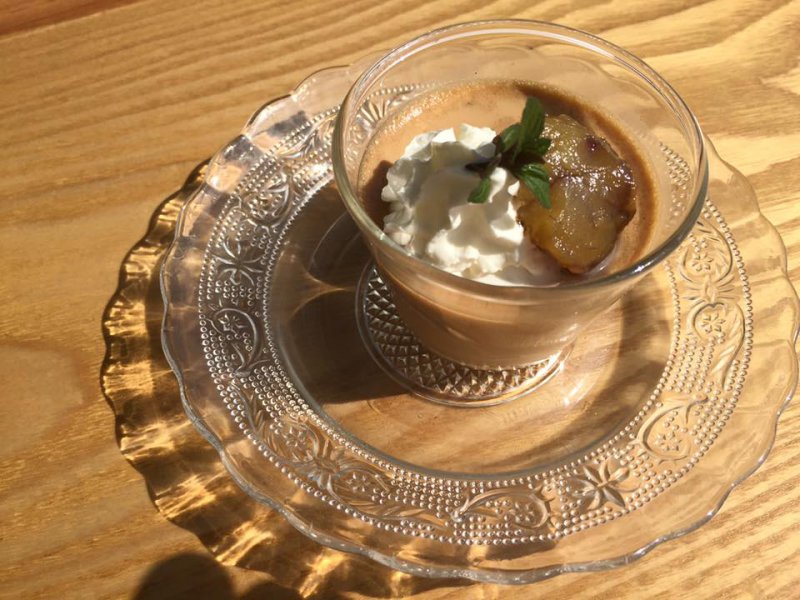 『エコトコ自家製、所沢栗のグラッセと狭山ほうじ茶プリン』数量限定！　お早めに！