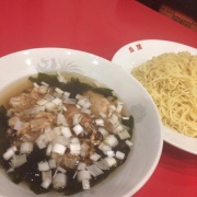 牡蠣の塩つけ麺